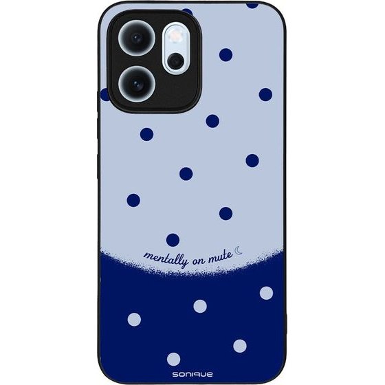 Sonique ���� Delulu Polka Era Series ��� Oppo Reno14 F 5G / Oppo Reno14 Fs 5G Blue Mentally