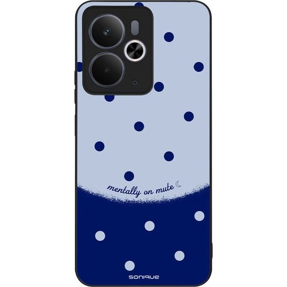 Sonique ���� Delulu Polka Era Series ��� Realme 14 5G / Realme 14T 5G Blue Mentally