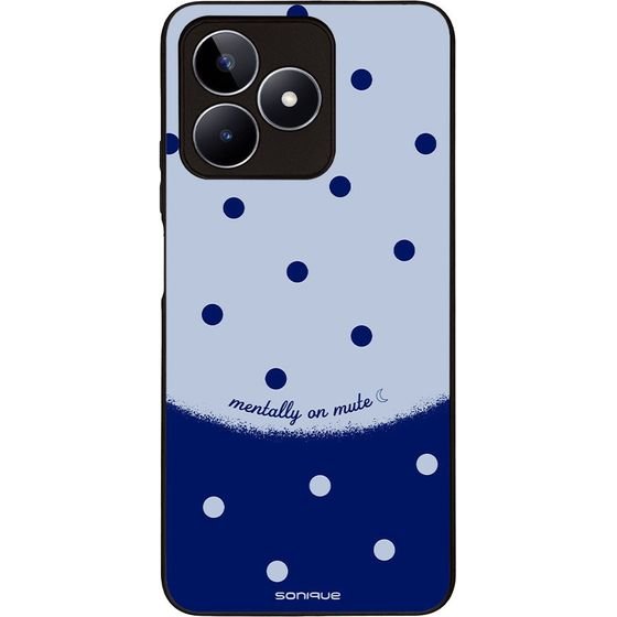 Sonique ���� Delulu Polka Era Series ��� Realme C51 / Realme C53 / Realme Note 50 4G Blue Mentally