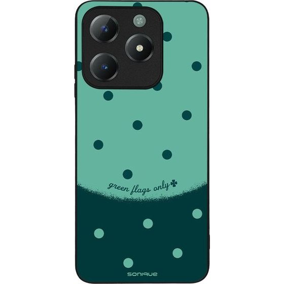 Sonique ���� Delulu Polka Era Series ��� Realme C61 4G / Realme C63 4G / Realme Note 60X 4G Green Flags