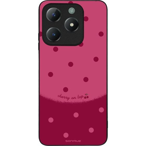 Sonique ���� Delulu Polka Era Series ��� Realme C61 4G / Realme C63 4G / Realme Note 60X 4G Top Cherry