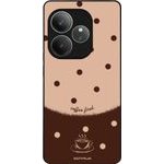 Sonique ���� Delulu Polka Era Series ��� Realme Gt 6 5G / Realme Gt 6T 5G Coffee First