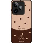 Sonique ���� Delulu Polka Era Series ��� Realme Gt 7 5G / Realme Gt 7T 5G Coffee First