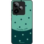 Sonique ���� Delulu Polka Era Series ��� Realme Gt 7 5G / Realme Gt 7T 5G Green Flags