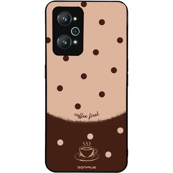 Sonique ���� Delulu Polka Era Series ��� Realme Gt Neo 2 5G / Realme Gt 2 5G / Realme Gt Neo 3T 5G Coffee First