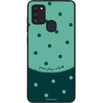 Sonique ���� Delulu Polka Era Series ��� Samsung Galaxy A21s Green Flags