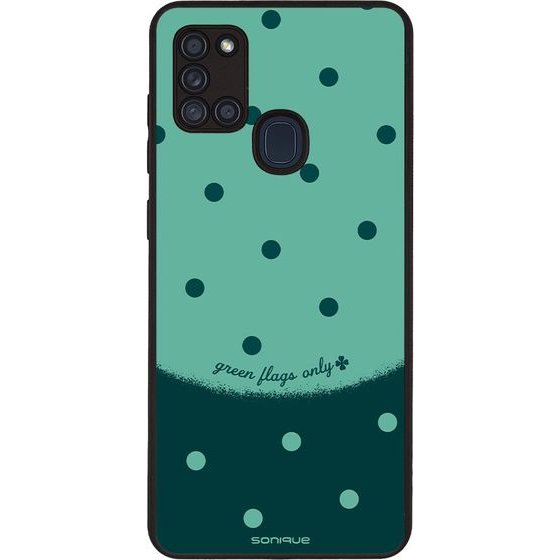 Sonique ���� Delulu Polka Era Series ��� Samsung Galaxy A21s Green Flags