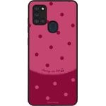 Sonique ���� Delulu Polka Era Series ��� Samsung Galaxy A21s Top Cherry