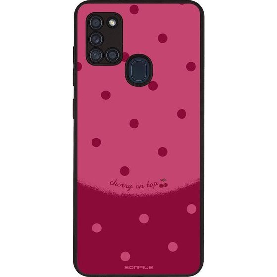 Sonique ���� Delulu Polka Era Series ��� Samsung Galaxy A21s Top Cherry