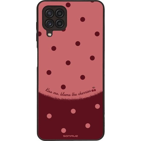 Sonique ���� Delulu Polka Era Series ��� Samsung Galaxy A22 4G / Galaxy M32 4G / Galaxy M22 4G Blame Cherries