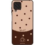Sonique ���� Delulu Polka Era Series ��� Samsung Galaxy A22 4G / Galaxy M32 4G / Galaxy M22 4G Coffee First