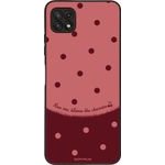 Sonique ���� Delulu Polka Era Series ��� Samsung Galaxy A22 5G Blame Cherries