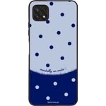 Sonique ���� Delulu Polka Era Series ��� Samsung Galaxy A22 5G Blue Mentally