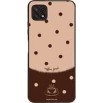 Sonique ���� Delulu Polka Era Series ��� Samsung Galaxy A22 5G Coffee First