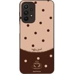Sonique ���� Delulu Polka Era Series ��� Samsung Galaxy A23 5G / Galaxy A23 4G Coffee First