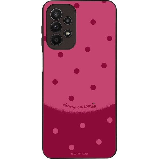 Sonique ���� Delulu Polka Era Series ��� Samsung Galaxy A23 5G / Galaxy A23 4G Top Cherry