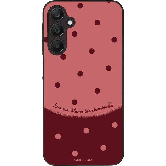 Sonique ���� Delulu Polka Era Series ��� Samsung Galaxy A25 5G Blame Cherries
