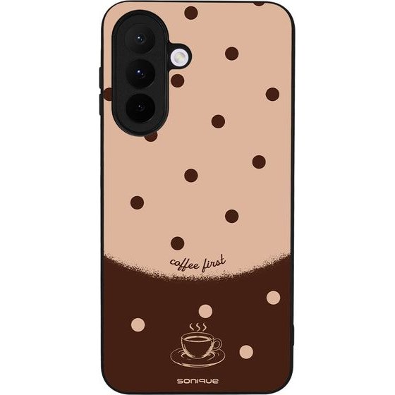 Sonique ���� Delulu Polka Era Series ��� Samsung Galaxy A27 5G Coffee First