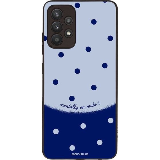 Sonique ���� Delulu Polka Era Series ��� Samsung Galaxy A32 4G Blue Mentally