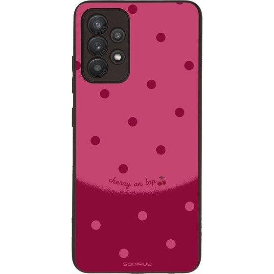 Sonique ���� Delulu Polka Era Series ��� Samsung Galaxy A32 4G Top Cherry