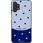 Sonique ���� Delulu Polka Era Series ��� Samsung Galaxy A32 5G Blue Mentally