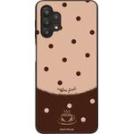 Sonique ���� Delulu Polka Era Series ��� Samsung Galaxy A32 5G Coffee First