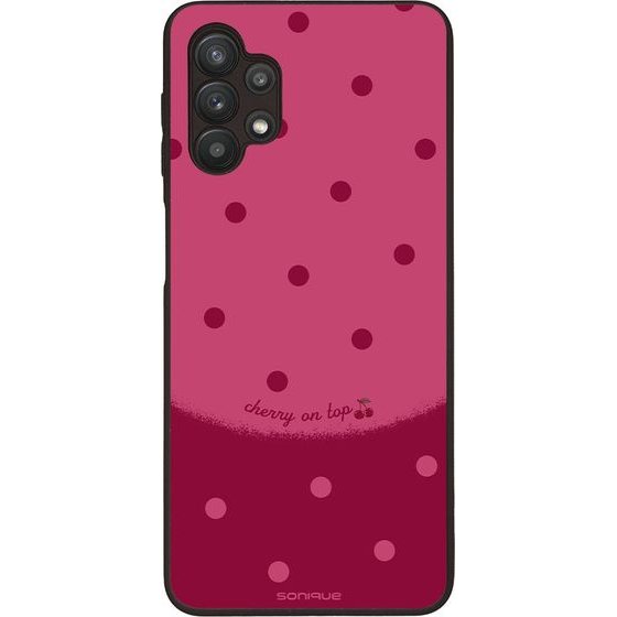 Sonique ���� Delulu Polka Era Series ��� Samsung Galaxy A32 5G Top Cherry