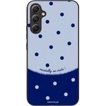 Sonique ���� Delulu Polka Era Series ��� Samsung Galaxy A34 5G Blue Mentally