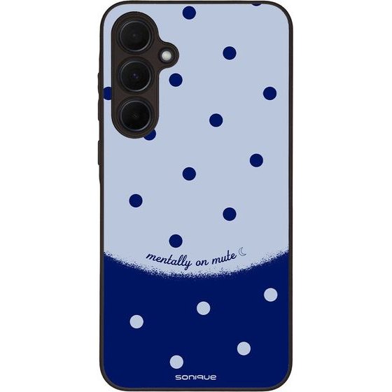 Sonique ���� Delulu Polka Era Series ��� Samsung Galaxy A35 5G Blue Mentally
