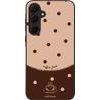 Sonique ���� Delulu Polka Era Series ��� Samsung Galaxy A35 5G Coffee First