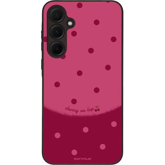 Sonique ���� Delulu Polka Era Series ��� Samsung Galaxy A35 5G Top Cherry