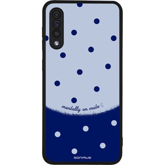 Sonique ���� Delulu Polka Era Series ��� Samsung Galaxy A50 / Galaxy A50S / Galaxy A30S Blue Mentally
