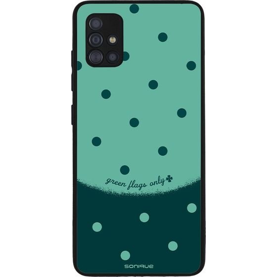 Sonique ���� Delulu Polka Era Series ��� Samsung Galaxy A51 Green Flags