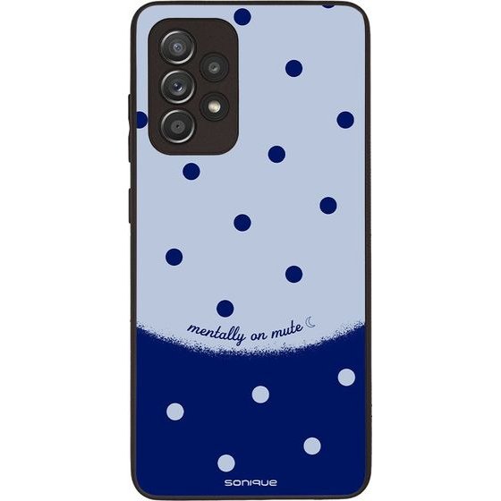 Sonique ���� Delulu Polka Era Series ��� Samsung Galaxy A52 4G/5G / Galaxy A52s 5G Blue Mentally