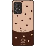Sonique ���� Delulu Polka Era Series ��� Samsung Galaxy A52 4G/5G / Galaxy A52s 5G Coffee First