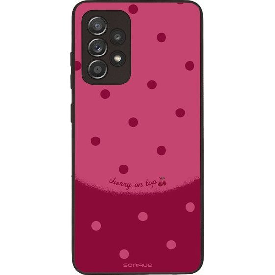 Sonique ���� Delulu Polka Era Series ��� Samsung Galaxy A52 4G/5G / Galaxy A52s 5G Top Cherry
