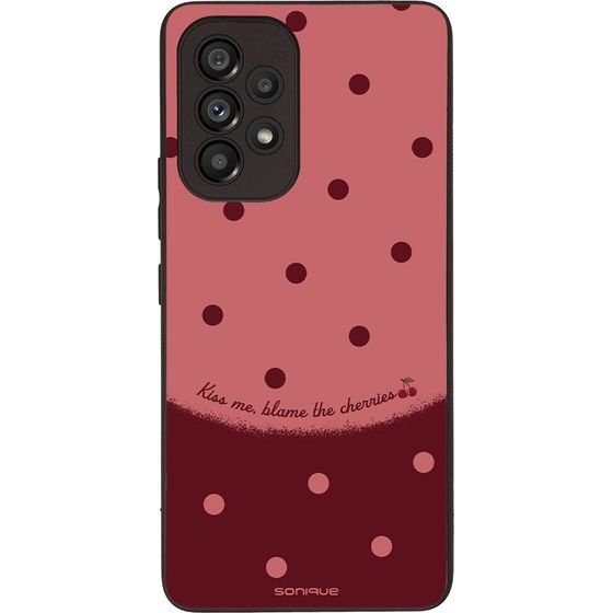 Sonique ���� Delulu Polka Era Series ��� Samsung Galaxy A53 5G Blame Cherries
