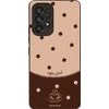 Sonique ���� Delulu Polka Era Series ��� Samsung Galaxy A53 5G Coffee First
