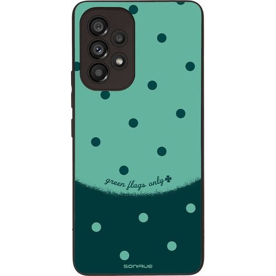 Sonique ���� Delulu Polka Era Series ��� Samsung Galaxy A53 5G Green Flags
