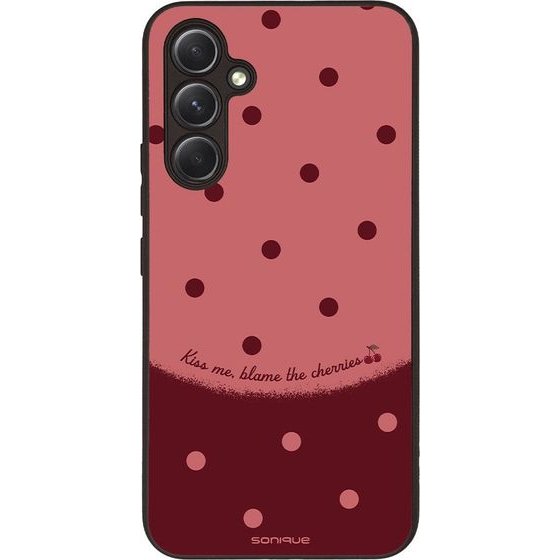 Sonique ���� Delulu Polka Era Series ��� Samsung Galaxy A54 5G Blame Cherries