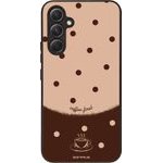 Sonique ���� Delulu Polka Era Series ��� Samsung Galaxy A54 5G Coffee First