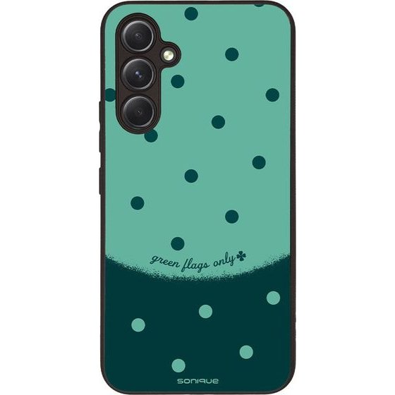 Sonique ���� Delulu Polka Era Series ��� Samsung Galaxy A54 5G Green Flags