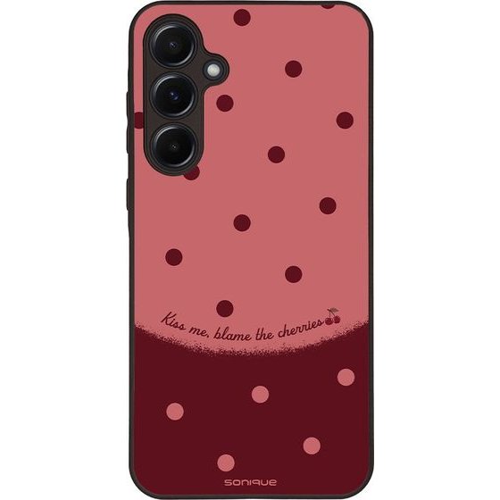 Sonique ���� Delulu Polka Era Series ��� Samsung Galaxy A55 5G Blame Cherries