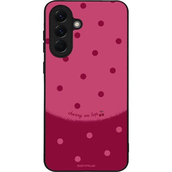 Sonique ���� Delulu Polka Era Series ��� Samsung Galaxy A56 5G Top Cherry