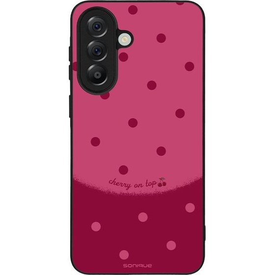 Sonique ���� Delulu Polka Era Series ��� Samsung Galaxy A57 5G Top Cherry