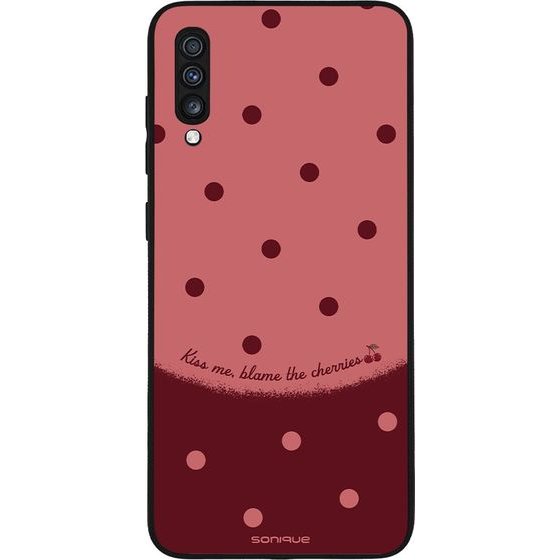 Sonique ���� Delulu Polka Era Series ��� Samsung Galaxy A70/A70s Blame Cherries