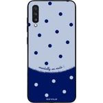 Sonique ���� Delulu Polka Era Series ��� Samsung Galaxy A70/A70s Blue Mentally