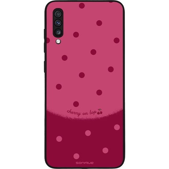Sonique ���� Delulu Polka Era Series ��� Samsung Galaxy A70/A70s Top Cherry
