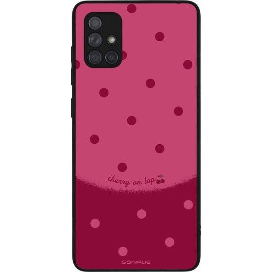 Sonique ���� Delulu Polka Era Series ��� Samsung Galaxy A71 Top Cherry
