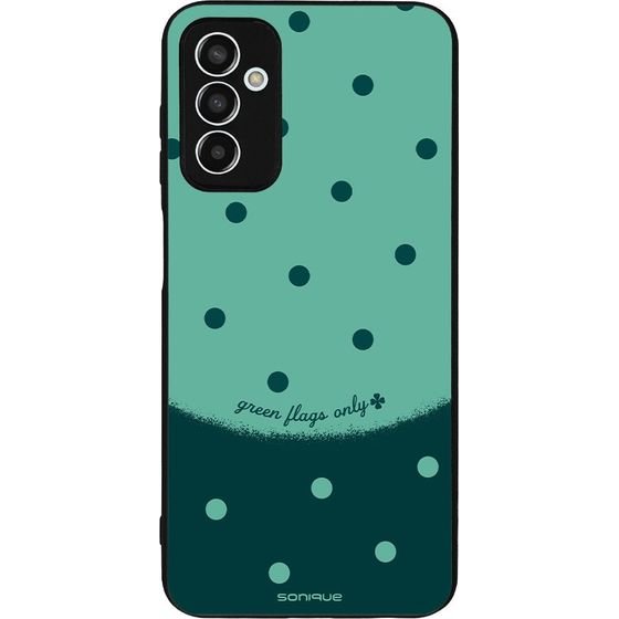 Sonique ���� Delulu Polka Era Series ��� Samsung Galaxy M13 4G Green Flags